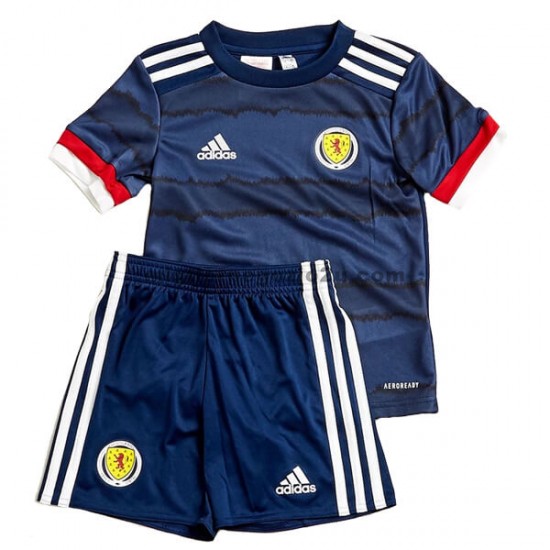 Maglia Scozia Bambino Casa Divisa Euro 2020 Manica Corta