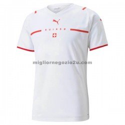 Maglia Svizzera Trasferta Divisa 2021-2022 Manica Corta