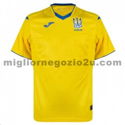 Maglia Ucraina Casa Divisa 2020-2021 Manica Corta