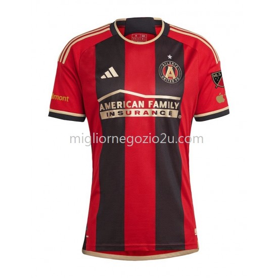 Maglia Atlanta United Uomo Casa Divisa 2023-2024 Manica Corta
