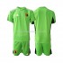 Maglia Belgio Portiere Bambino Casa Divisa 2021-2022 Manica Corta
