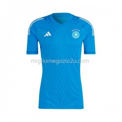 Maglia Germania Portiere Uomo Casa Divisa Mondiali 2022 Manica Corta