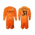 Maglia Manchester City Ederson M 31 Portiere Bambino Terza Divisa 2022-2023 Manica Lunga
