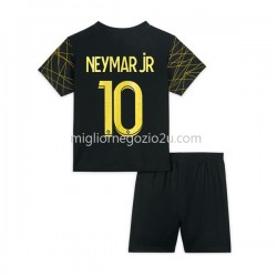 Maglia Paris Saint-Germain Neymar JR 10 Bambino Quarta Divisa 2022-2023 Manica Corta