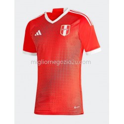 Maglia Perù Uomo Trasferta Divisa 2023 Manica Corta