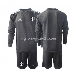 Maglia Perù Portiere Bambino Casa Divisa 2023 Manica Lunga