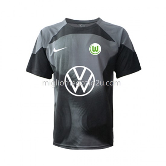 Maglia VfL Wolfsburg Portiere Uomo Casa Divisa 2022-2023 Manica Corta