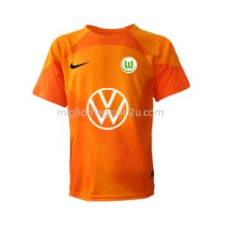 Maglia VfL Wolfsburg Portiere Uomo Terza Divisa 2022-2023 Manica Corta