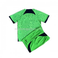 Maglia VfL Wolfsburg Bambino Casa Divisa 2022-2023 Manica Corta