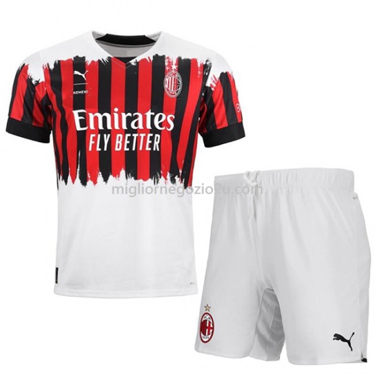 Maglia AC Milan Bambino Quarta Divisa 2022-2023 Manica Corta