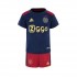 Maglia AFC Ajax Bambino Trasferta Divisa 2022-2023 Manica Corta