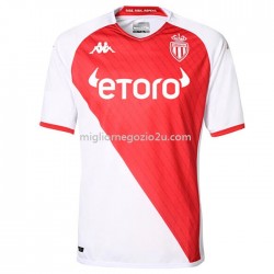 Maglia AS Monaco Casa Divisa 2022-2023 Manica Corta
