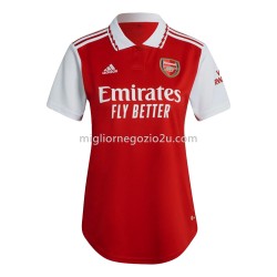 Maglia Arsenal Donna Casa Divisa 2022-2023 Manica Corta