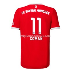 Maglia Bayern München Coman 11 Casa Divisa 2022-2023 Manica Corta