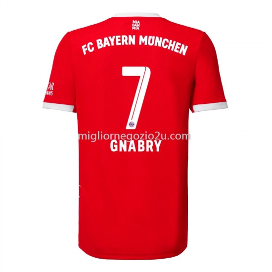 Maglia Bayern München Gnabry 7 Casa Divisa 2022-2023 Manica Corta