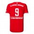 Maglia Bayern München Lewandowski 9 Casa Divisa 2022-2023 Manica Corta