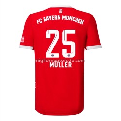 Maglia Bayern München Muller 25 Casa Divisa 2022-2023 Manica Corta