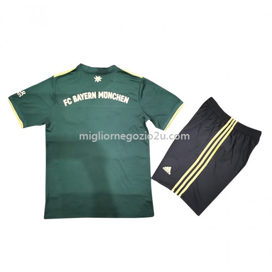 Maglia Bayern München Bambino Special Casa Divisa 2021-2022 Manica Corta