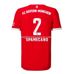 Maglia Bayern München Upamecano 2 Casa Divisa 2022-2023 Manica Corta