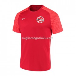 Maglia Canada Hjemmebane Casa Divisa 2022 Manica Corta