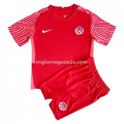 Maglia Canada Bambino Casa Divisa 2022 Manica Corta