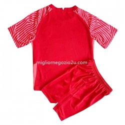 Maglia Canada Bambino Casa Divisa 2022 Manica Corta