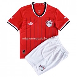 Maglia Egitto Bambino Casa Divisa 2022 Manica Corta