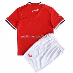 Maglia Egitto Bambino Casa Divisa 2022 Manica Corta