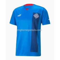 Maglia Islanda Casa Divisa 2022 Manica Corta