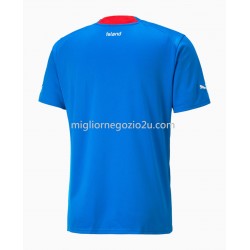 Maglia Islanda Casa Divisa 2022 Manica Corta