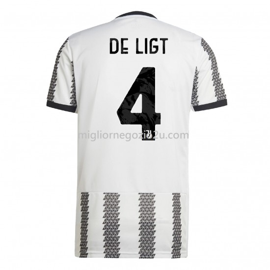 Maglia Juventus De Ligt 4 Casa Divisa 2022-2023 Manica Corta