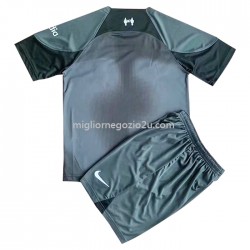 Maglia Liverpool Bambino Trasferta Divisa 2022-2023 Manica Corta