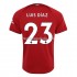 Maglia Liverpool Diaz 23 Casa Divisa 2022-2023 Manica Corta