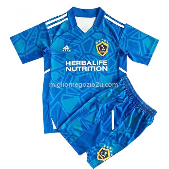 Maglia Los Angeles Galaxy Bambino Trasferta Divisa 2022-2023 Manica Corta