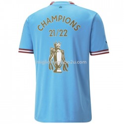 Maglia Manchester City Champion Casa Divisa 2022-2023 Manica Corta