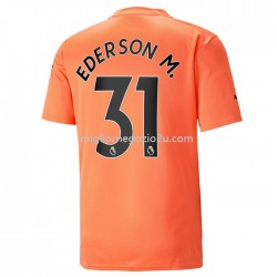 Maglia Manchester City Ederson M. 31 Portiere Terza Divisa 2022-2023 Manica Corta
