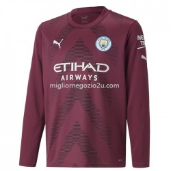 Maglia Manchester City Portiere Casa Divisa 2022-2023 Manica Lunga