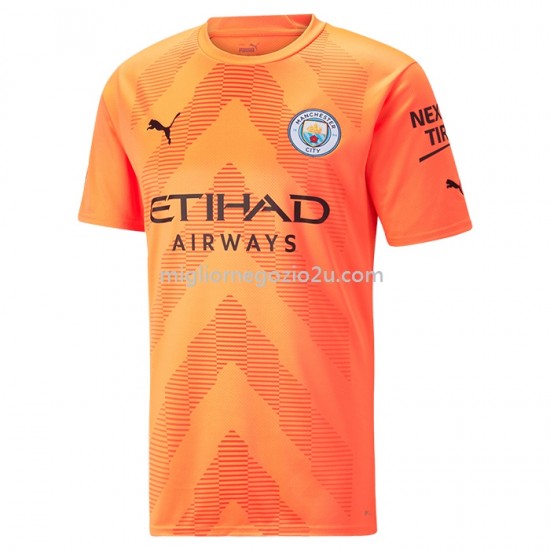 Maglia Manchester City Portiere Terza Divisa 2022-2023 Manica Corta