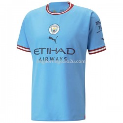 Maglia Manchester City Casa Divisa 2022-2023 Manica Corta