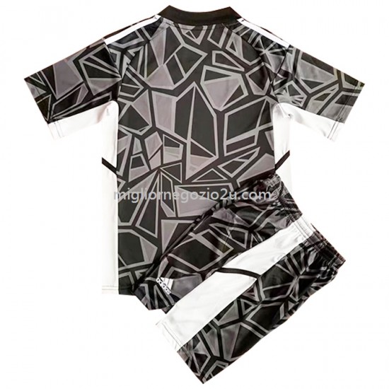 Maglia Manchester United Bambino Trasferta Divisa 2022-2023 Manica Corta
