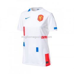 Maglia Paesi Bassi Donna Trasferta Divisa 2022 Manica Corta