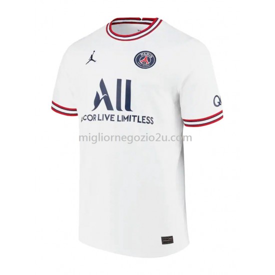 Maglia Paris Saint-Germain Quarta Divisa 2021-2022 Manica Corta