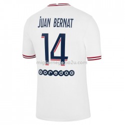 Maglia Paris Saint-Germain Juan Bernat 14 Quarta Divisa 2021-2022 Manica Corta