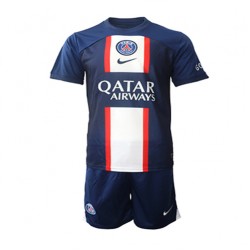 Maglia Paris Saint-Germain Bambino Casa Divisa 2022-2023 Manica Corta
