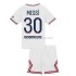 Maglia Paris Saint-Germain Lionel Messi 30 Bambino Quarta Divisa 2021-2022 Manica Corta