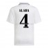 Maglia Real Madrid Alaba 4 Casa Divisa 2022-2023 Manica Corta