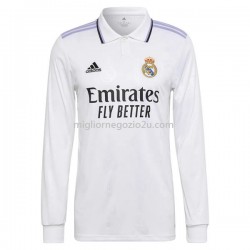 Maglia Real Madrid Casa Divisa 2022-2023 Manica Lunga