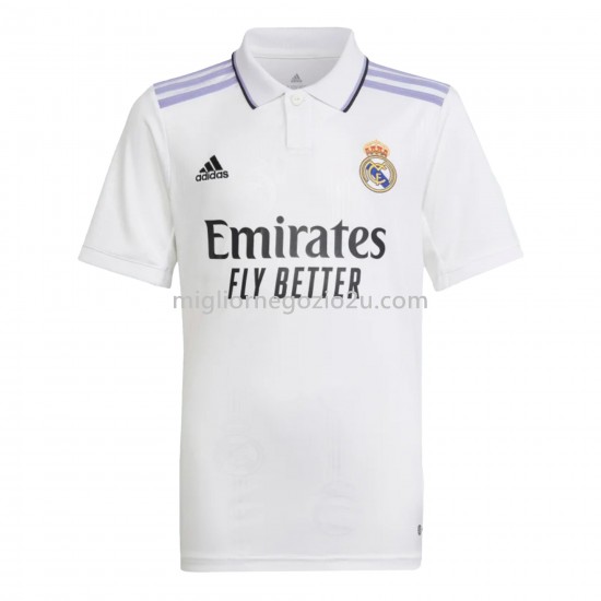 Maglia Real Madrid Casa Divisa 2022-2023 Manica Corta