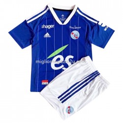 Maglia Strasbourg Bambino Casa Divisa 2022-2023 Manica Corta