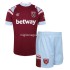 Maglia West Ham United Bambino Casa Divisa 2022-2023 Manica Corta